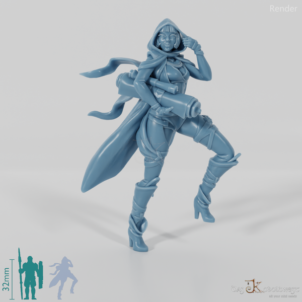 Aisha, Abenteuersucherin