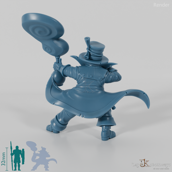 Experimentierfreudiger Alchemist