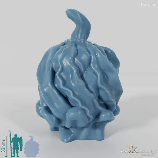 Runde organische Masse