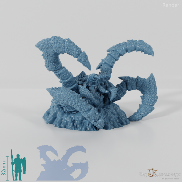 Uralte Höhlenspinne