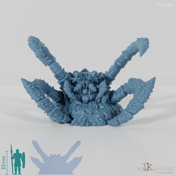 Uralte Höhlenspinne