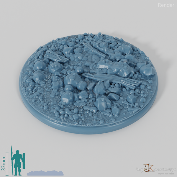 Große Treibholzbases (Rund)