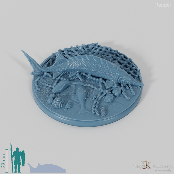 Große Treibholzbases (Rund)