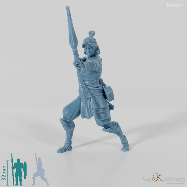 Samurai-Bogenschützin 02