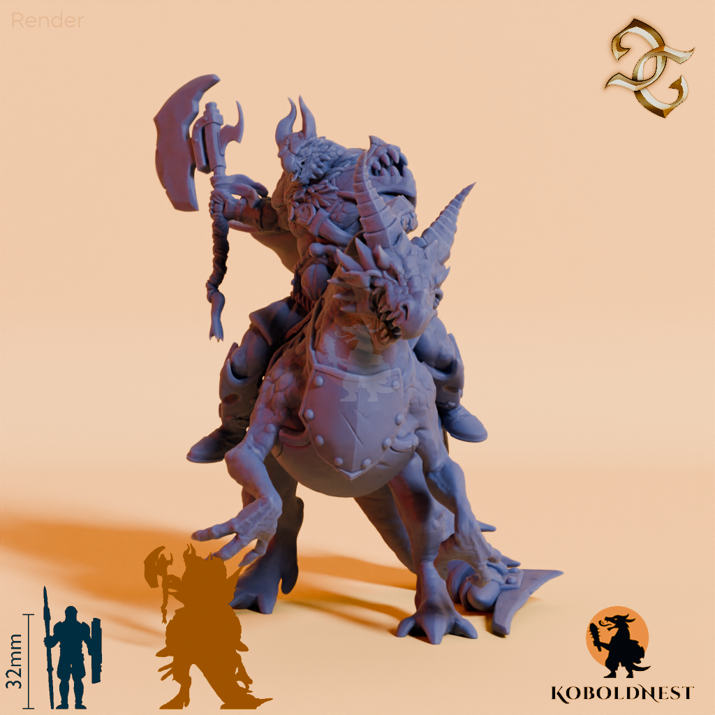 Ard'Grag, Captain der Echsenkavallerie