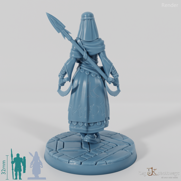 Azra der Wind, Menschen-Assassine mit Sicheln