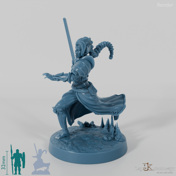 Ath'eria, Astralvolk-Kriegerin