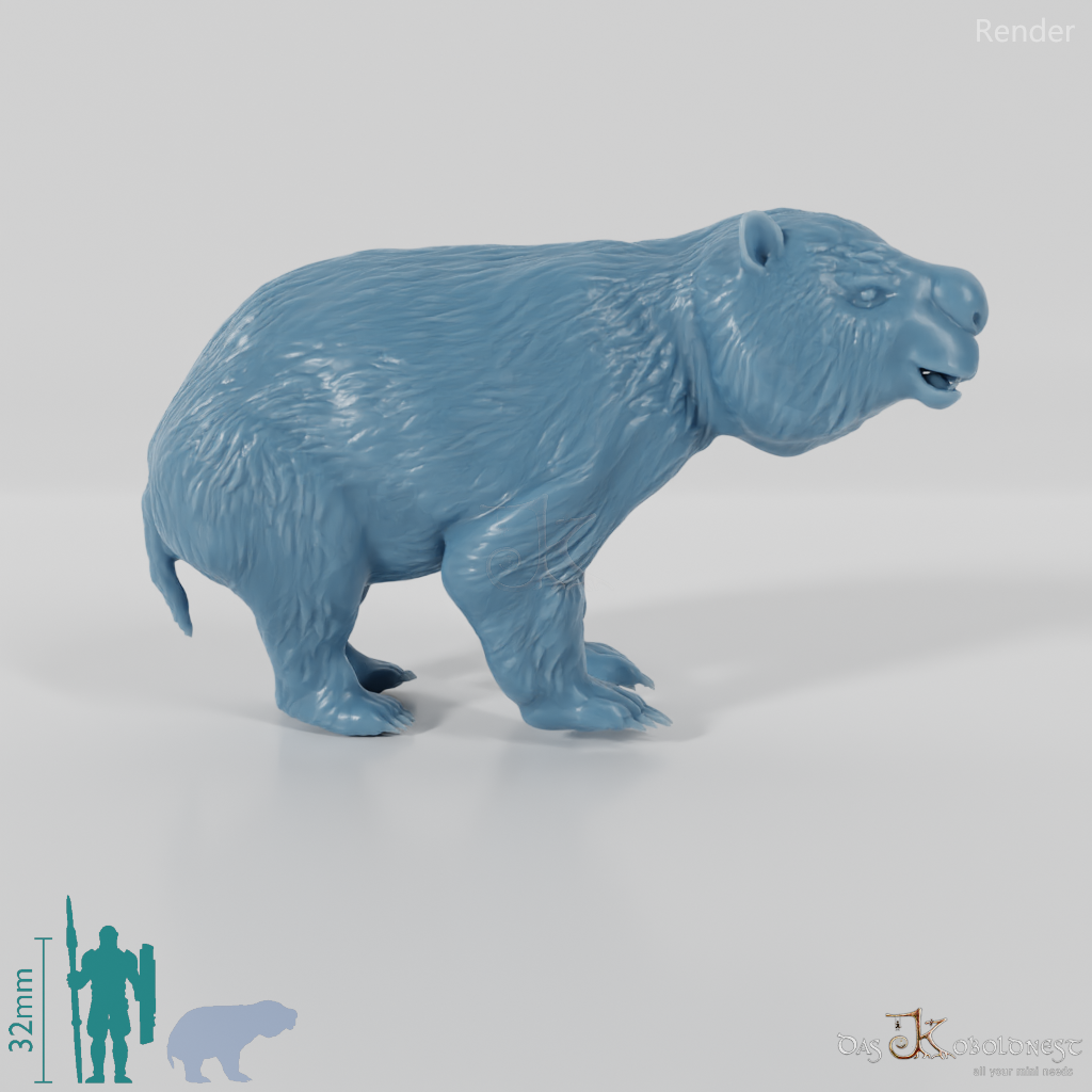 Diprotodon optatum 06 (Jungtier) - JJP