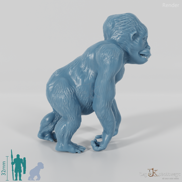 Gigantopithecus blacki 06 (Jungtier) - JJP
