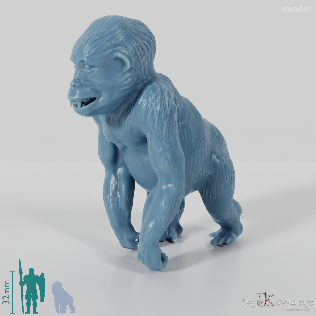 Gigantopithecus blacki 06 (Jungtier) - JJP