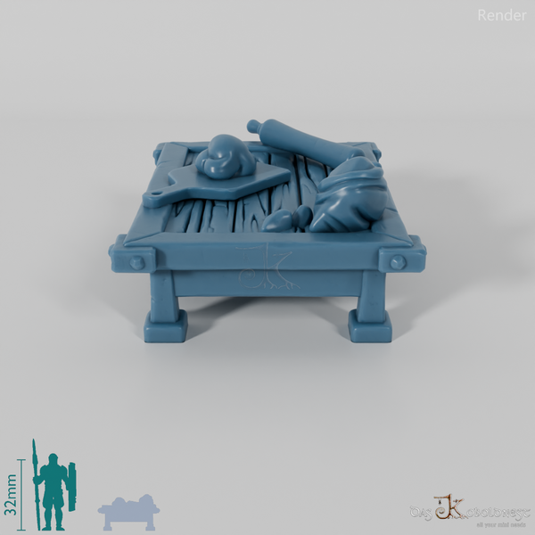 Bäckerei - Niedriger Backtisch