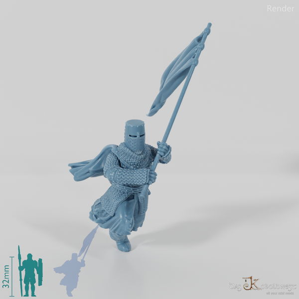 Ritter - Bannerträger 02