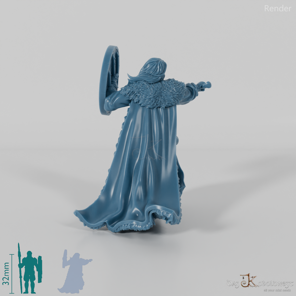 Barazan, Menschen-Krieger in Kampfhaltung (Remastered)