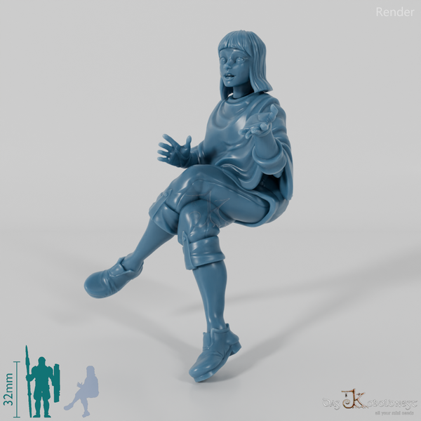 Friseursalon - Kundin B