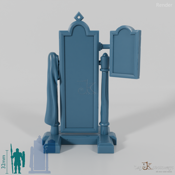 Friseursalon - Frisierspiegel