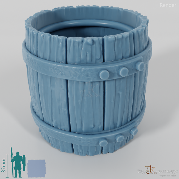 Räucherfisch und Fässer