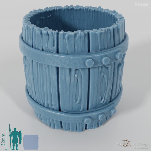 Räucherfisch und Fässer