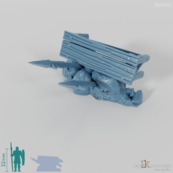 Barrikade - Improvisierte Barrikade 01