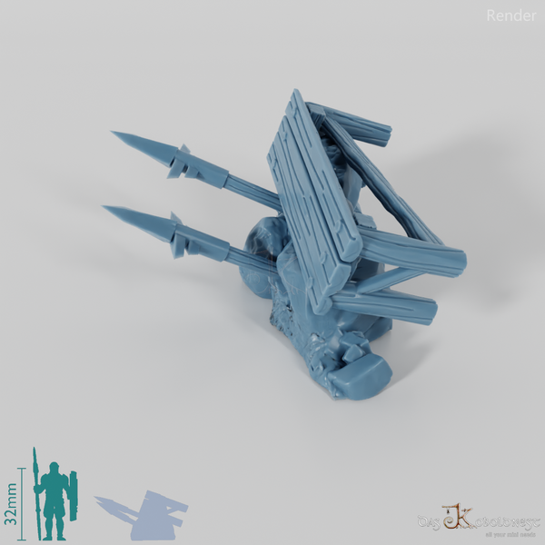 Barrikade - Improvisierte Barrikade 01