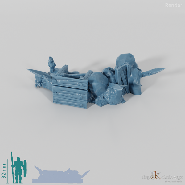 Barrikade - Improvisierte Barrikade 02