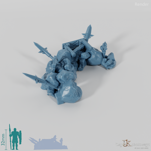 Barrikade - Improvisierte Barrikade 02