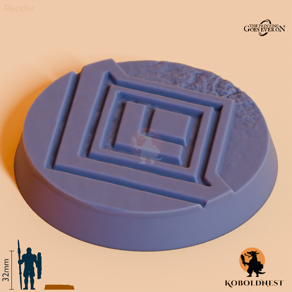 Minenzwerg-Rundbase D