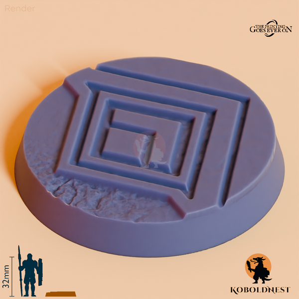 Minenzwerg-Rundbase D