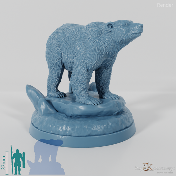 Kenu, großer Eisbär