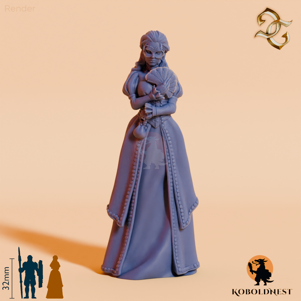 Beatrix Claremont, Maskierte Adelige