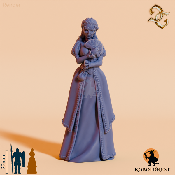 Beatrix Claremont, Maskierte Adelige