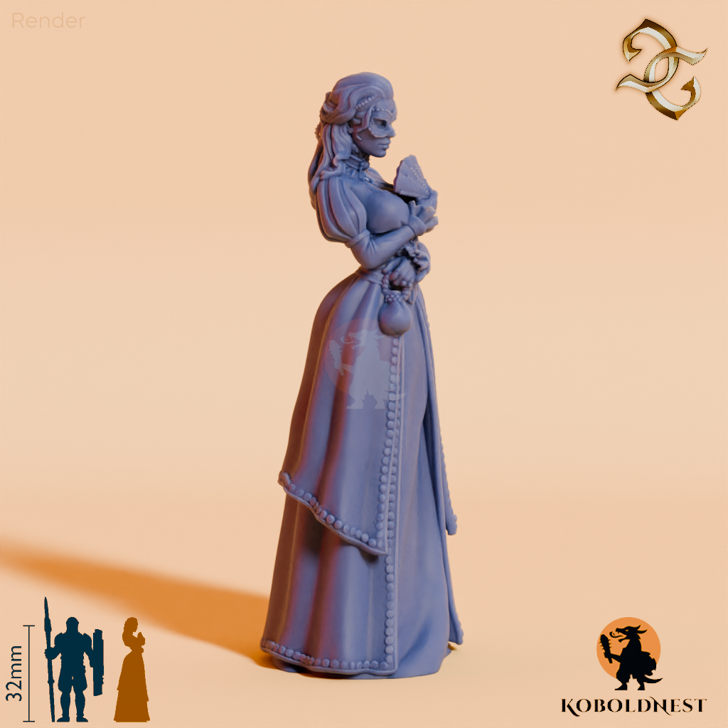 Beatrix Claremont, Maskierte Adelige