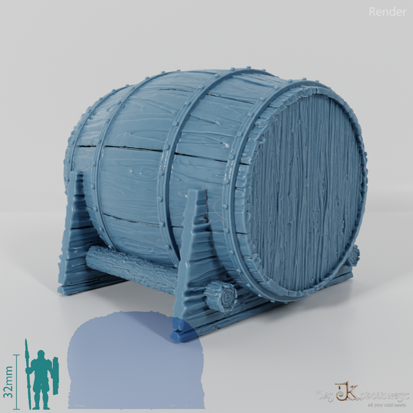 Riesiges Brauereifass B