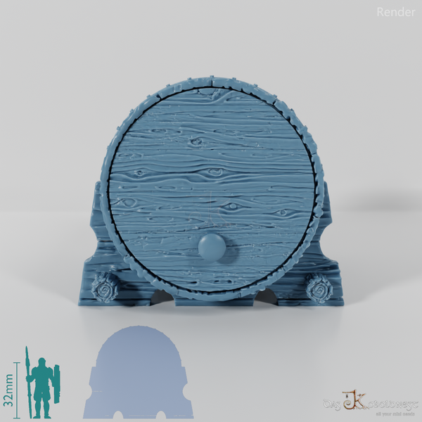 Riesiges Brauereifass C