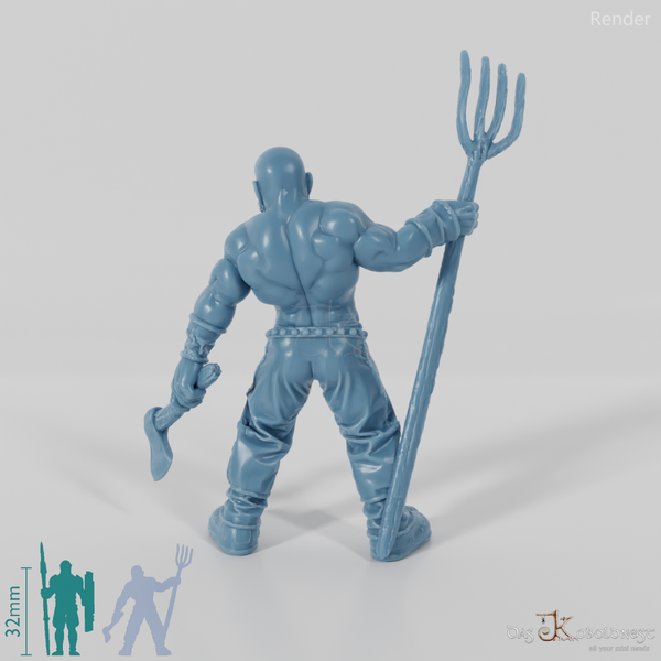 Nordischer Schmied, bewaffnet 1