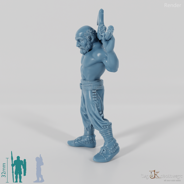 Nordischer Wasserträger, bewaffnet 2