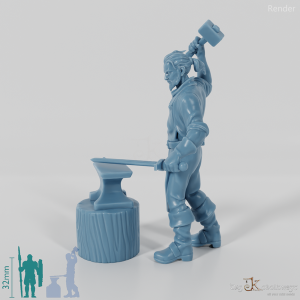 Oswald, Waffenschmied