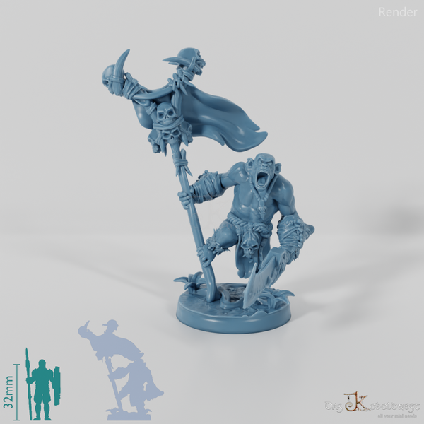 Bobokai-Screamer Bannerträger 01