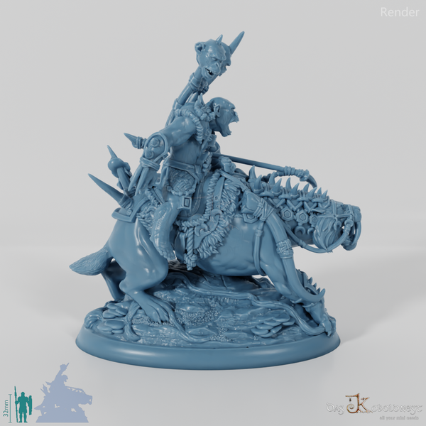 Bobokai-Warlord 01 - Beritten