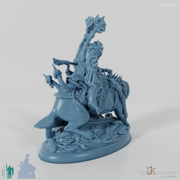 Bobokai-Warlord 01 - Beritten