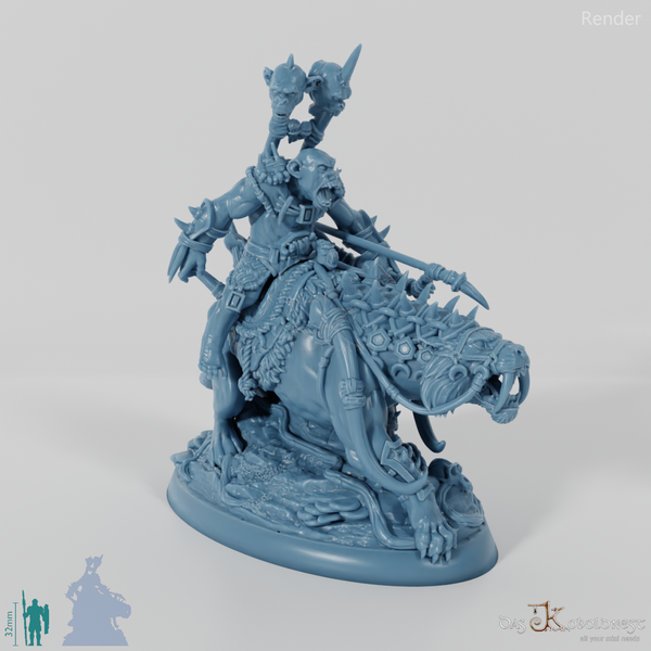 Bobokai-Warlord 01 - Beritten