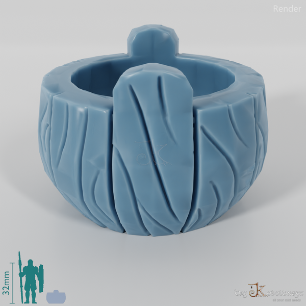 Gefäß - Leerer Blumenkübel