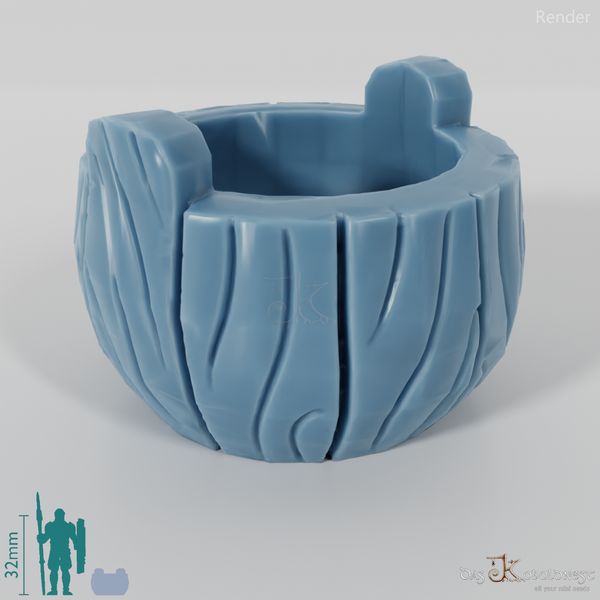 Gefäß - Leerer Blumenkübel