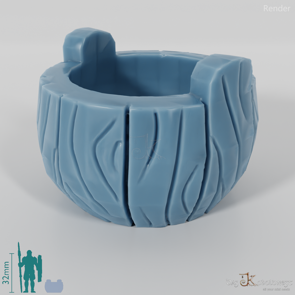 Gefäß - Leerer Blumenkübel