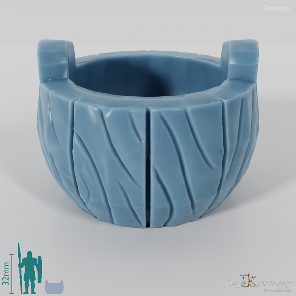 Gefäß - Leerer Blumenkübel