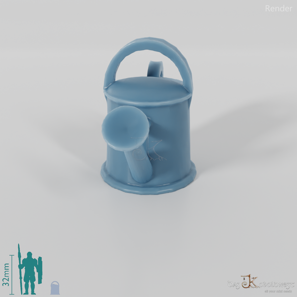 Gießkanne - Kleine Metallgießkanne