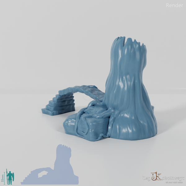 Brücke - Weg zum großen Baum