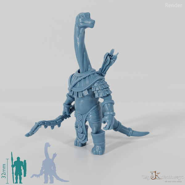 Akaeli Gracebow, Brontosaurus-Jäger