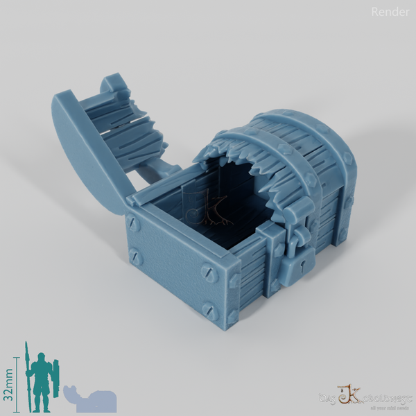 Truhe - Aufgebrochene Truhe 02