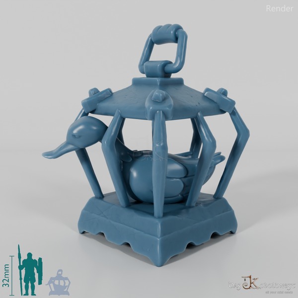 Schlachterei - Käfig mit Ente