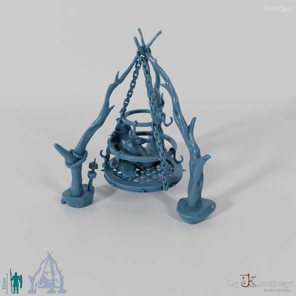 Schlachterei - Riesiger Schwenkgrill